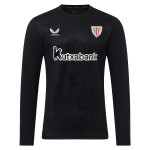 Günstige Fußballtrikots Athletic Bilbao Torwart 2025-26 Schwarze Langarm Günstige Fußballtrikots Athletic Bilbao Torwart 2025-26 Schwarze Langarm